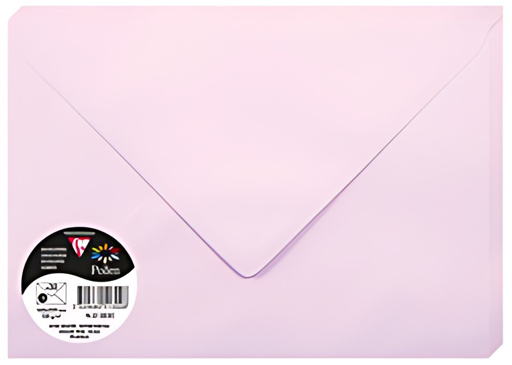 Pollen by Clairefontaine Enveloppes C5, rose dragée