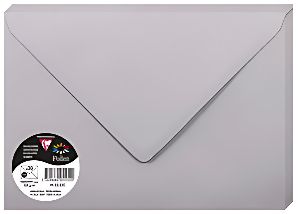 Pollen by Clairefontaine Enveloppes C5, gris koala