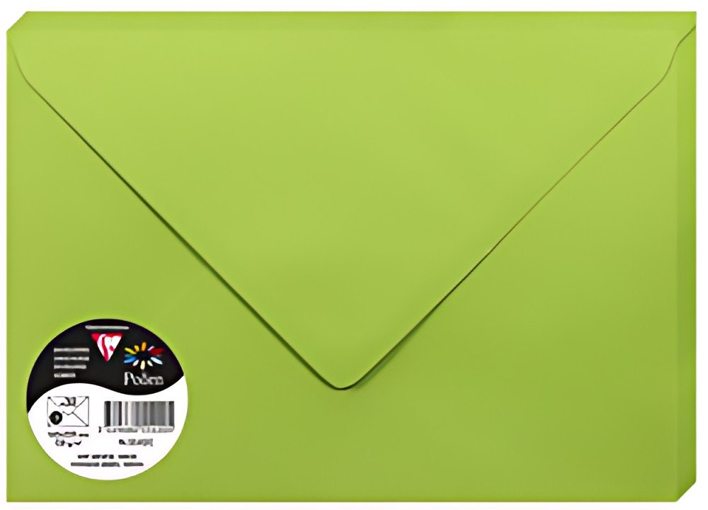 Pollen by Clairefontaine Enveloppes C5, vert menthe