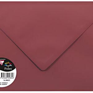 Pollen by Clairefontaine Enveloppes C5, bordeaux