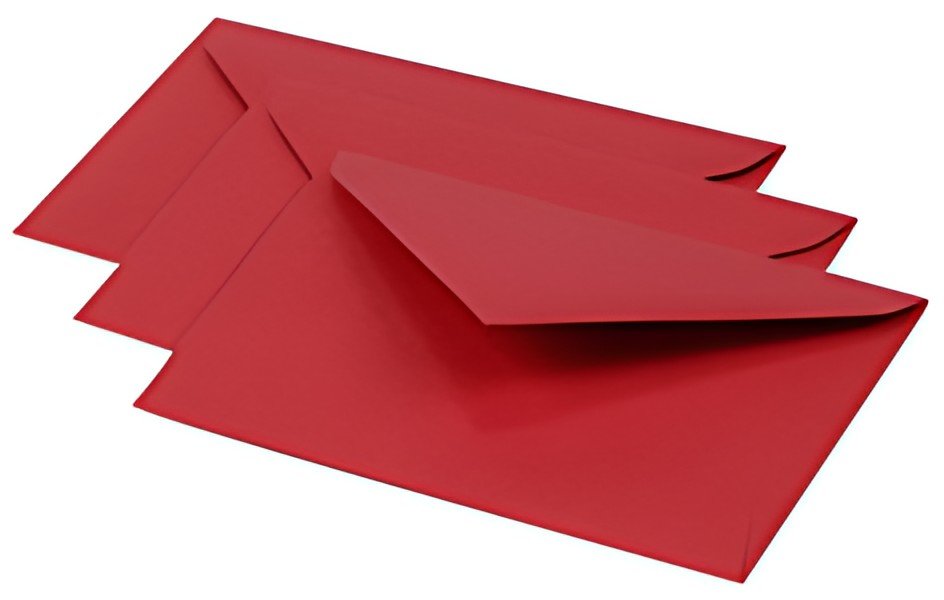 Pollen by Clairefontaine Enveloppes 75 x 100 mm, groseille