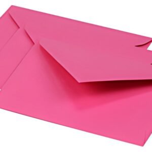 Pollen by Clairefontaine Enveloppes 75 x 100 mm, fuchsia