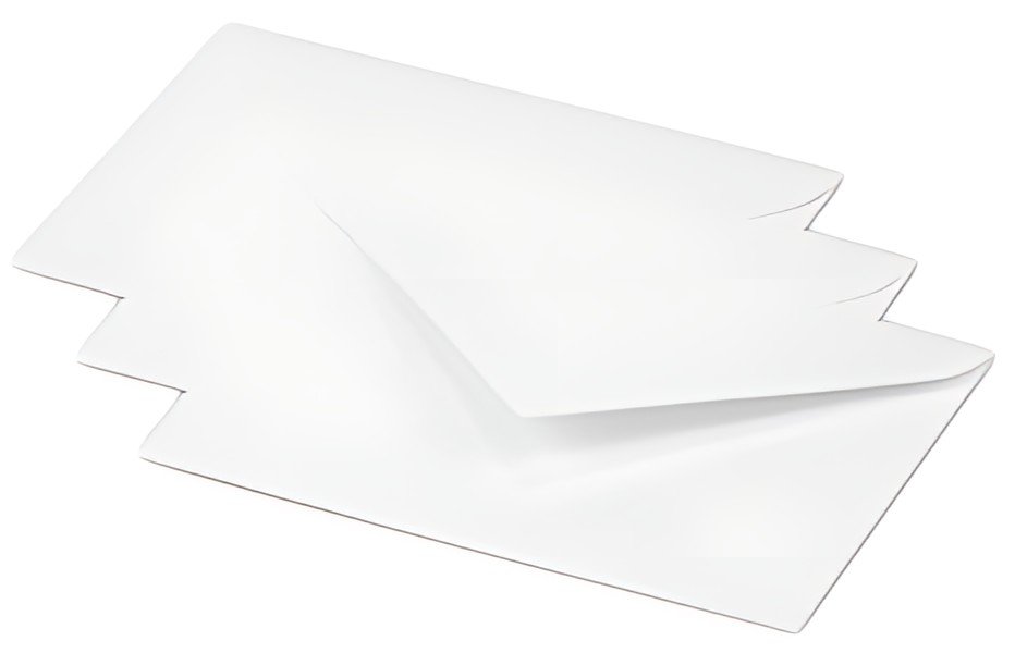 Pollen by Clairefontaine Enveloppes 75 x 100 mm, blanc irisé