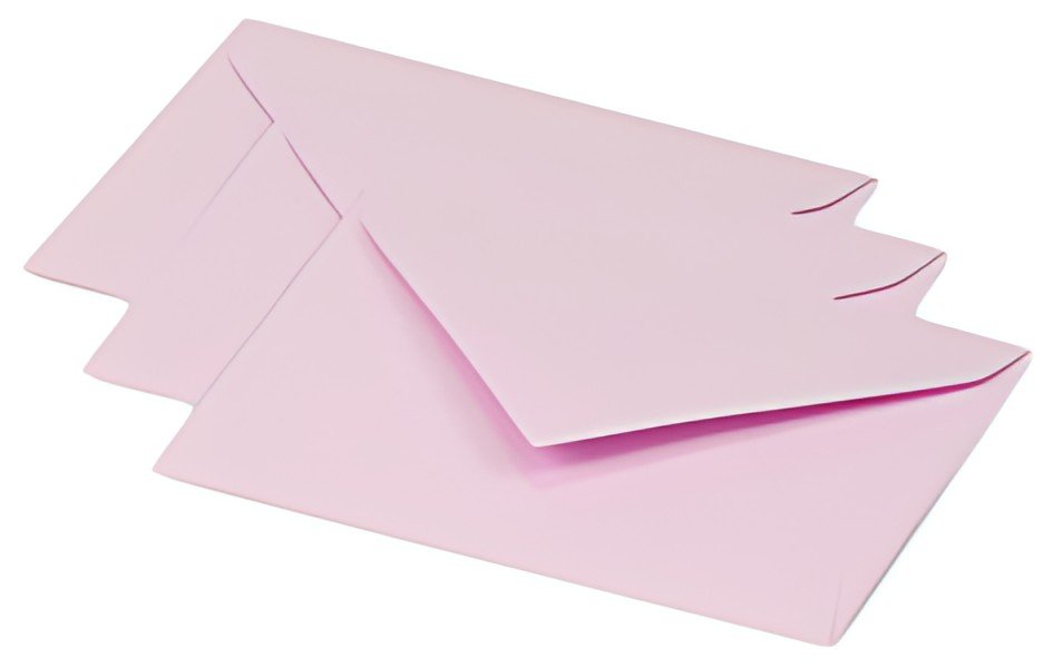 Pollen by Clairefontaine Enveloppes 75 x 100 mm, rose dragée