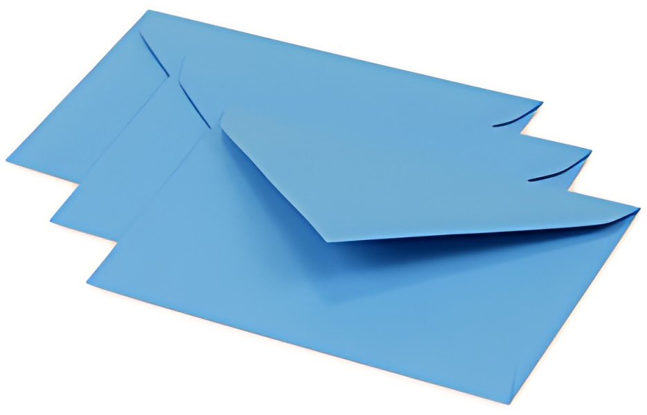 Pollen by Clairefontaine Enveloppes 75 x 100 mm, turquoise