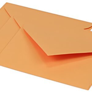 Pollen by Clairefontaine Enveloppes 75 x 100 mm, clémentine