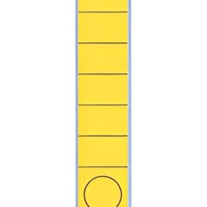 LEITZ Etiquette pour dos de classeur, 39 x 285 mm, jaune