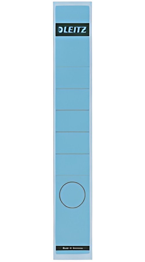 LEITZ Etiquette pour dos de classeur, 39 x 285 mm, bleu