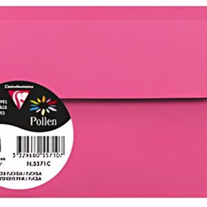Pollen by Clairefontaine Enveloppes 90 x 140 mm, fuchsia