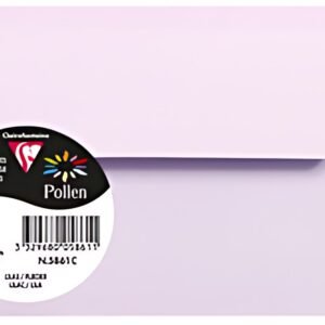 Pollen by Clairefontaine Enveloppes 90 x 140 mm, lilas