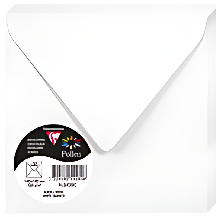 Pollen by Clairefontaine Enveloppes 140 mm, blanc