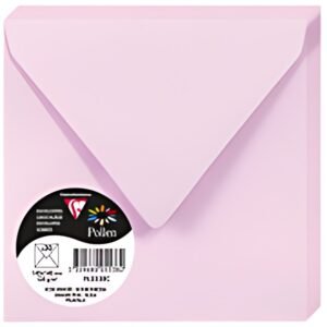 Pollen by Clairefontaine Enveloppes 140 mm, rose dragée