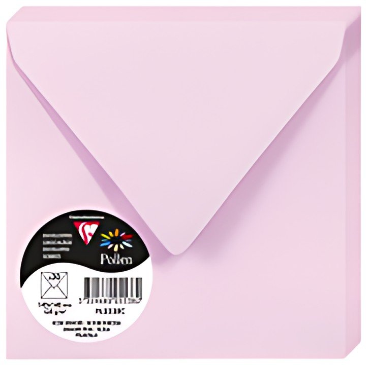 Pollen by Clairefontaine Enveloppes 140 mm, rose dragée