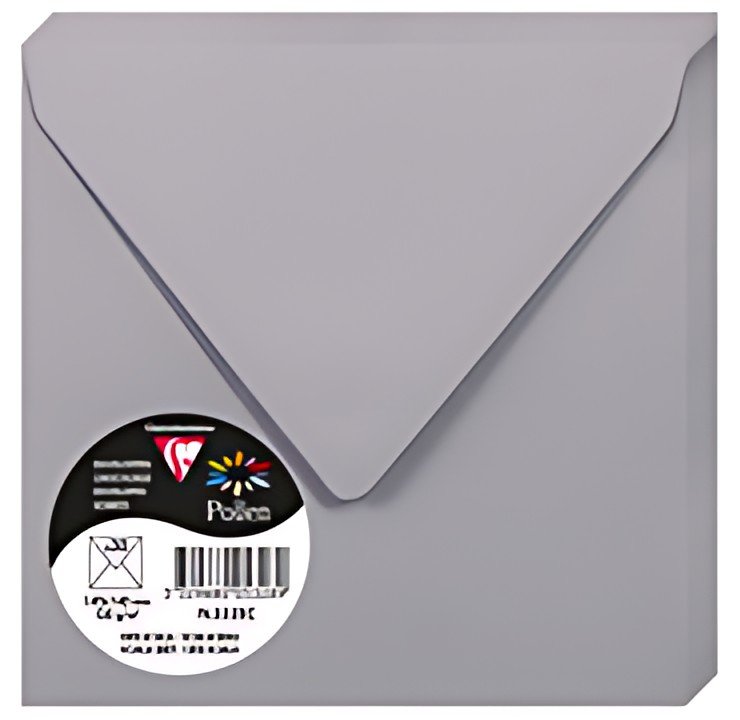 Pollen by Clairefontaine Enveloppes 140 mm, gris koala