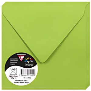 Pollen by Clairefontaine Enveloppes 140 mm, vert menthe
