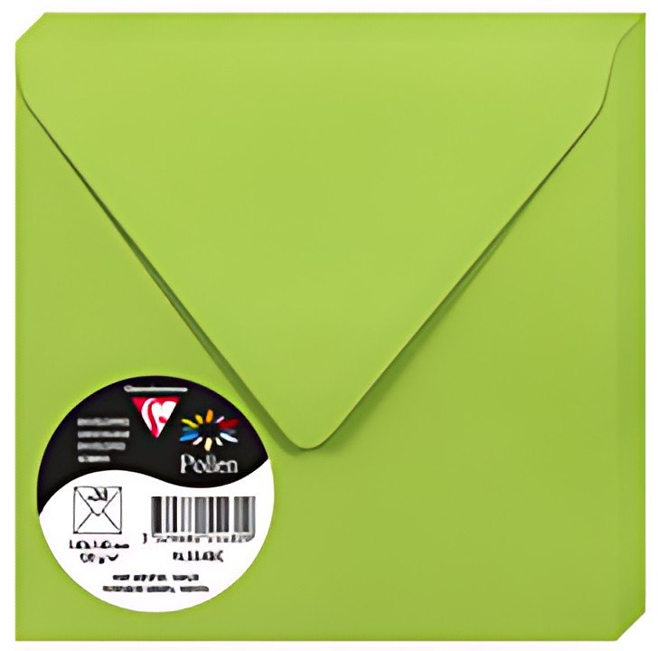 Pollen by Clairefontaine Enveloppes 140 mm, vert menthe