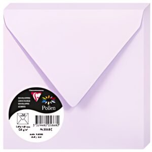Pollen by Clairefontaine Enveloppes 140 mm, lilas