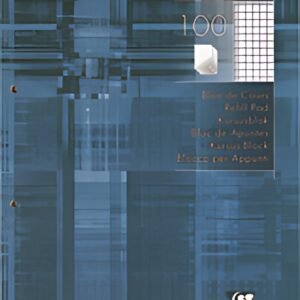 Clairefontaine Bloc de cours, A4, quadrillé 5x5, 200 pages