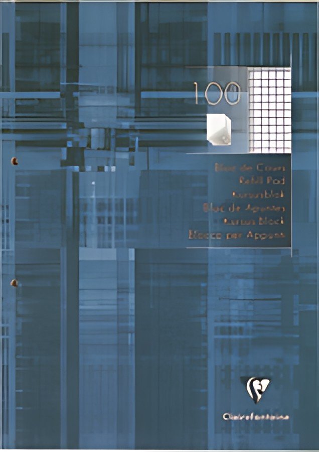 Clairefontaine Bloc de cours, A4, quadrillé 5x5, 200 pages