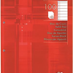 Clairefontaine Bloc de cours, A4, ligné, 200 pages