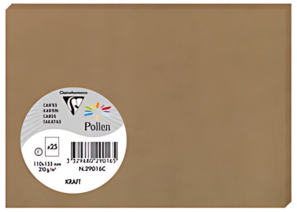Pollen by Clairefontaine Carte kraft, 70 x 95 mm