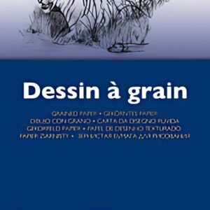 Clairefontaine Bloc papier dessin "à Grain", A4, 224 g/m2