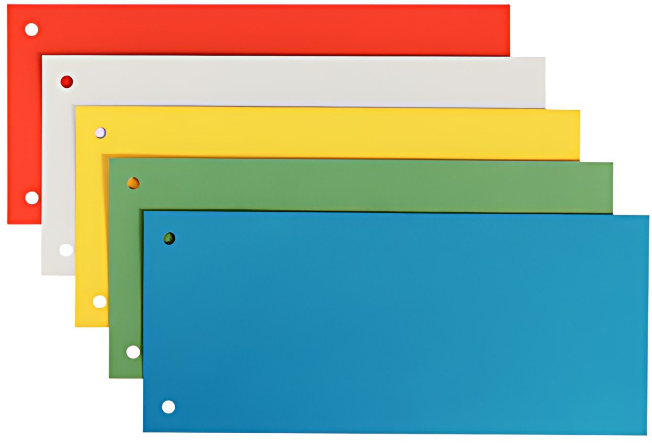 LEITZ Intercalaires, pour format A4, assorti,