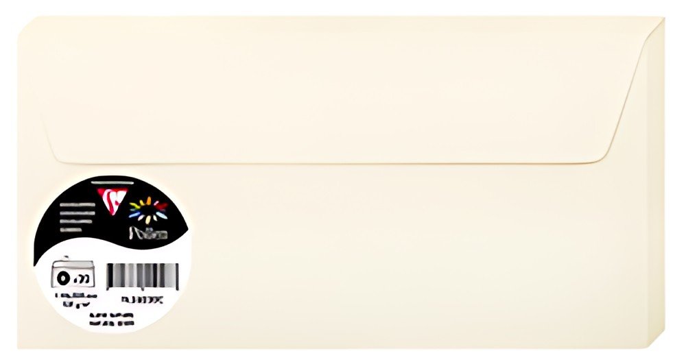 Pollen by Clairefontaine Enveloppes DL, blanc naturel