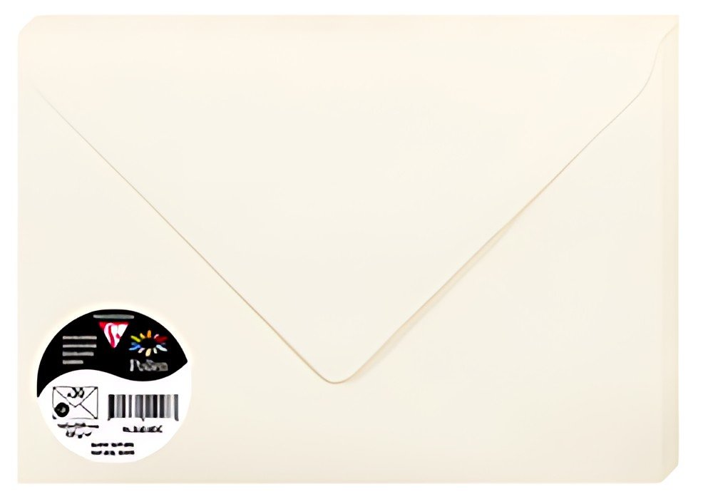 Pollen by Clairefontaine Enveloppes C5, blanc naturel