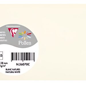 Pollen by Clairefontaine Carte 82 x 128 mm, blanc naturel