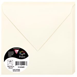 Pollen by Clairefontaine Enveloppes 165 mm, blanc naturel