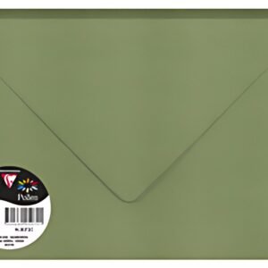 Pollen by Clairefontaine Enveloppes C5, vert sauge