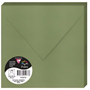 Pollen by Clairefontaine Enveloppes 165 mm, vert sauge