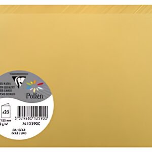 Pollen by Clairefontaine Carte double C6, or