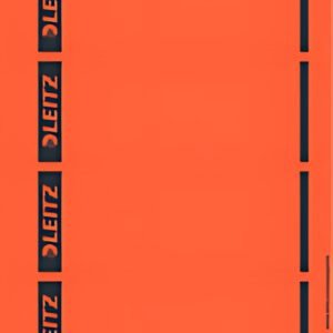 LEITZ Etiquette pour dos de classeur, 61 x 192 mm, rouge