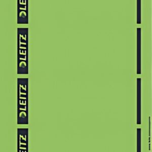 LEITZ Etiquette pour dos de classeur, 61 x 192 mm, vert