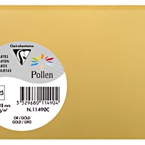 Pollen by Clairefontaine Carte 82 x 128 mm, or