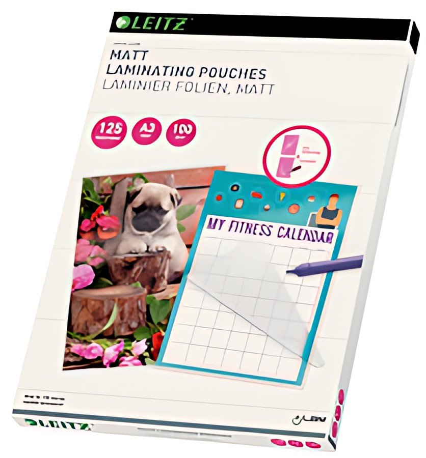 LEITZ Pochette de plastification, A4, mat, 250 microns