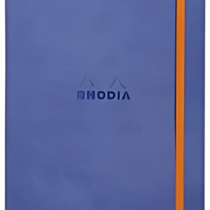 RHODIA Carnet souple RHODIARAMA, A6, ligné, bleu saphir