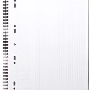 RHODIA Cahier à spirale "Note Book", A4+, quadrillé 5x5,noir