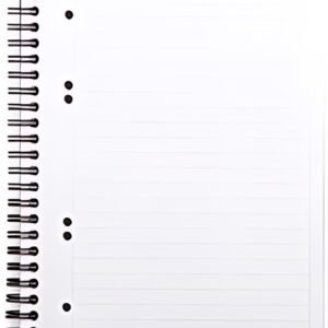 RHODIA Cahier à spirale "Note Book", A5, ligné, noir