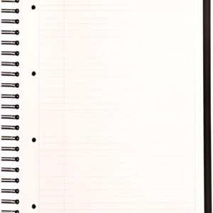 RHODIA Cahier à spirale "Pro Book", A4+, ligné, noir