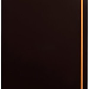 RHODIA Carnet de notes RHODIARAMA, A4+, ligné, noir