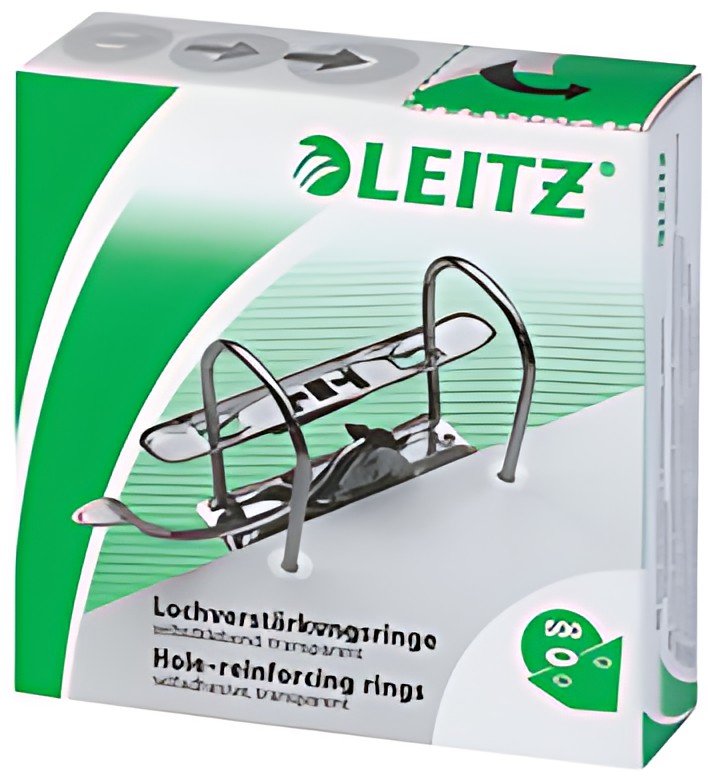 LEITZ oeillets de renfort, transparent, contenu: 500 pièces