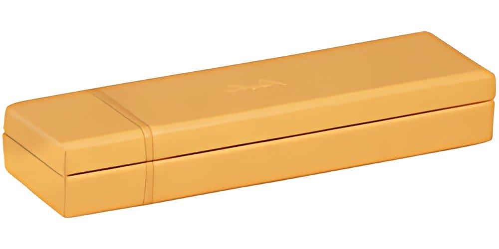 RHODIA Plumier, en similicuir, orange