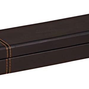 RHODIA Plumier, en similicuir, noir
