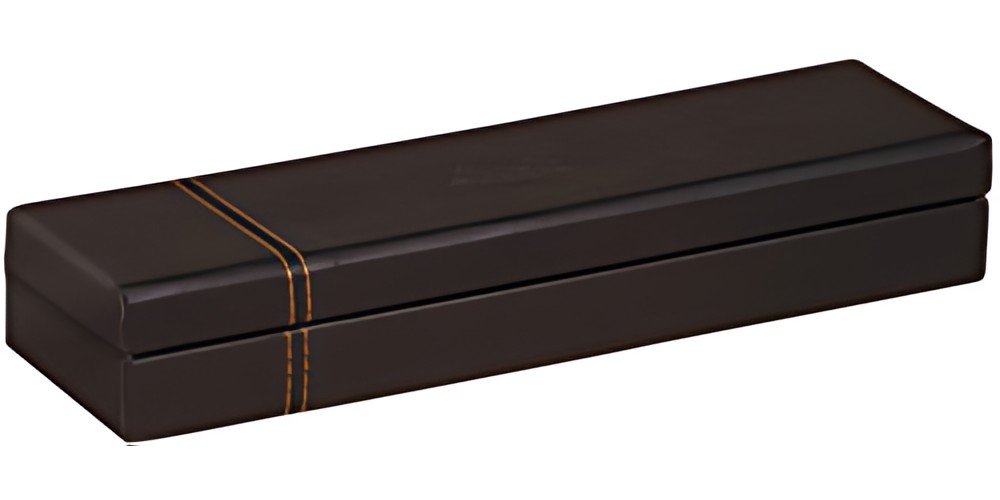 RHODIA Plumier, en similicuir, noir