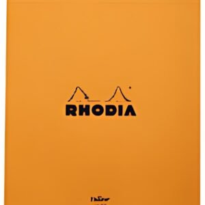 RHODIA Bloc agrafé No. 19 Yellow, A4+, ligné, orange