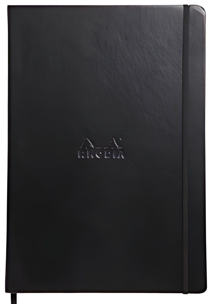 RHODIA Carnet de notes "Webnotebook", A5, dot, noir