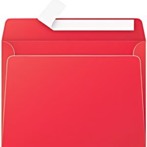 Pollen by Clairefontaine Enveloppes C5, rouge groseille
